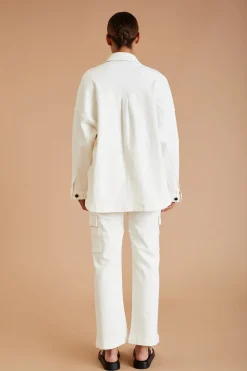 AF Denim Longsleeve Shirt<ALL FENIX Fashion