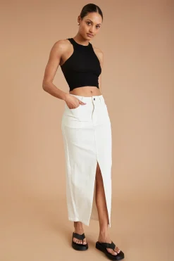 AF Denim Skirt<ALL FENIX Clearance