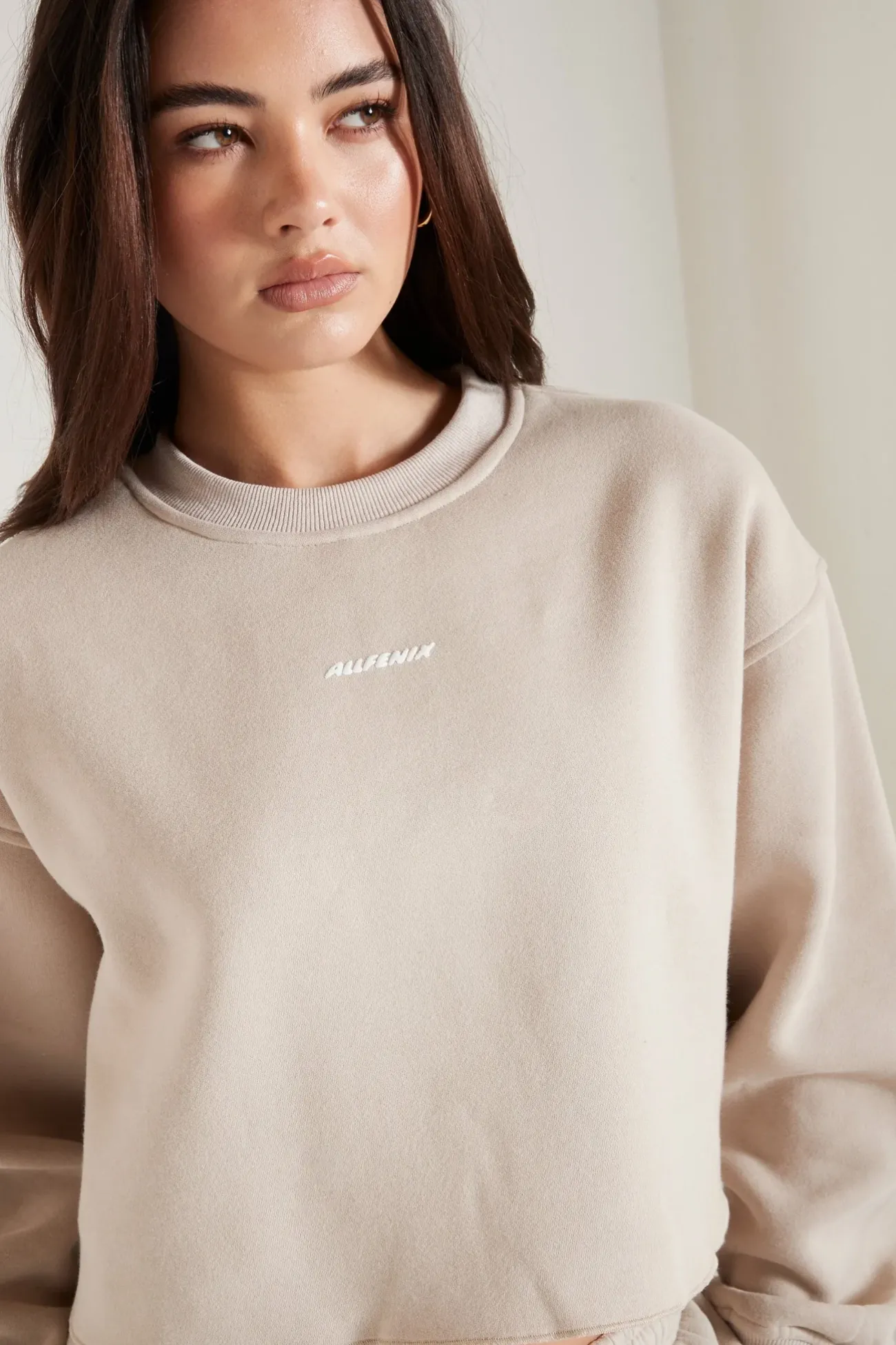 Crew Crop Sweater<ALL FENIX Fashion