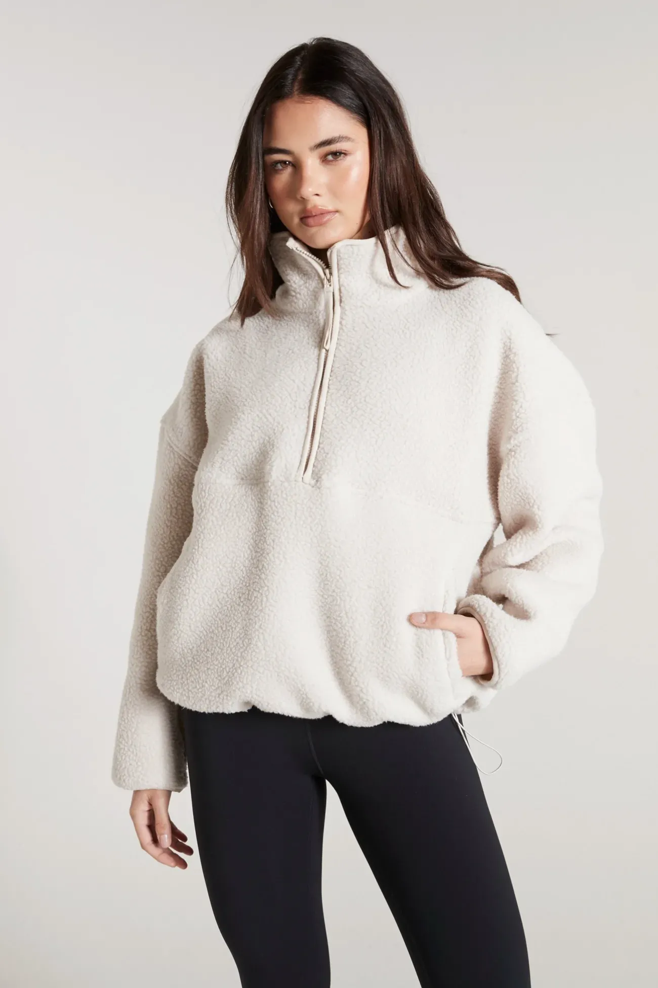 Soft Fleece 1/2 Zip Sweater<ALL FENIX Clearance