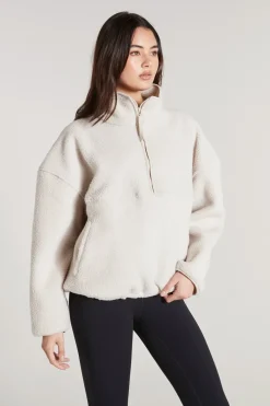 Soft Fleece 1/2 Zip Sweater<ALL FENIX Clearance