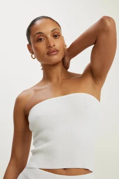 Amelia Rib Tube Top<ALL FENIX Fashion
