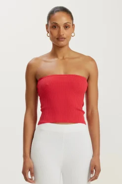 Amelia Rib Tube Top<ALL FENIX Best