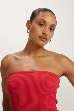 Amelia Rib Tube Top<ALL FENIX Best