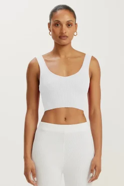 Amelia Rib V-Tank<ALL FENIX Fashion