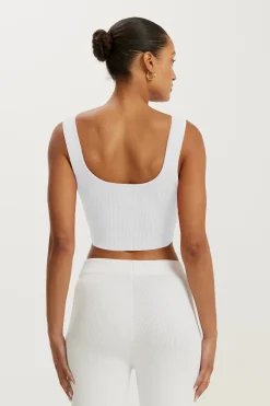 Amelia Rib V-Tank<ALL FENIX Fashion