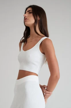 Amelia Rib V-Tank<ALL FENIX Fashion