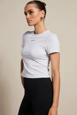 Baby Tee (White Marle)<ALL FENIX Clearance
