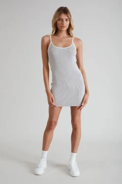 Breeze Rib Mini Dress<ALL FENIX Hot