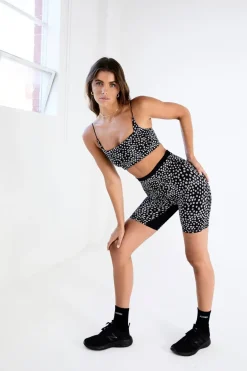 Daisy Square Neck Sports Bra<ALL FENIX Sale