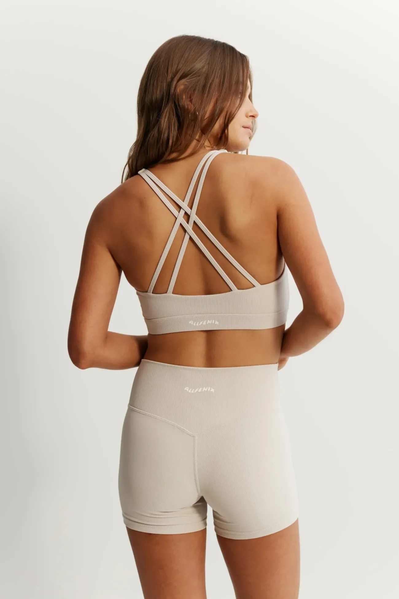 EcoRib Cross Back Sports Bra<ALL FENIX Sale