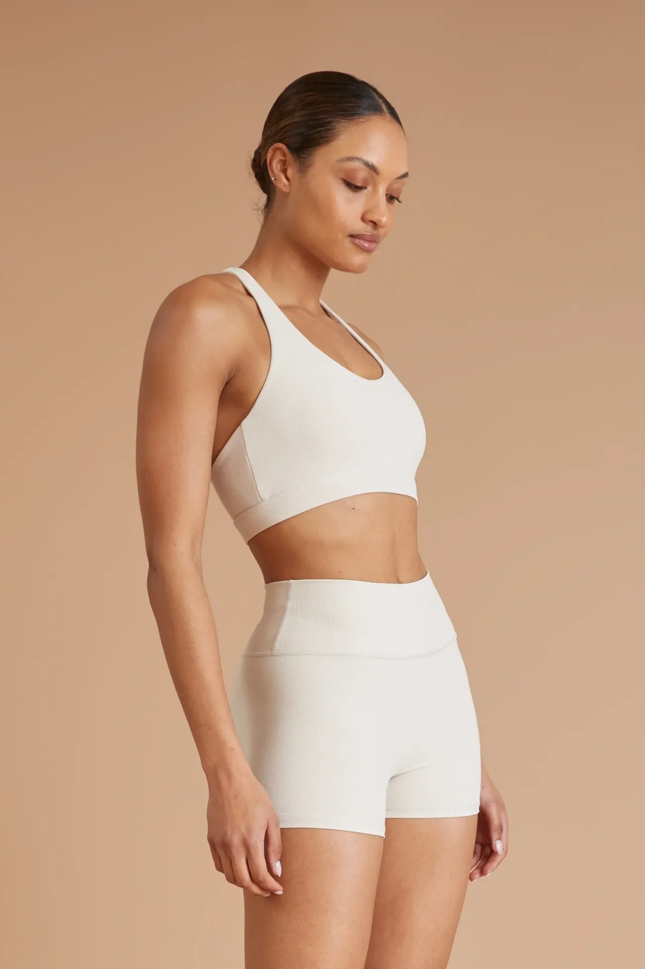 EcoRib Cross Back Sports Bra<ALL FENIX Sale