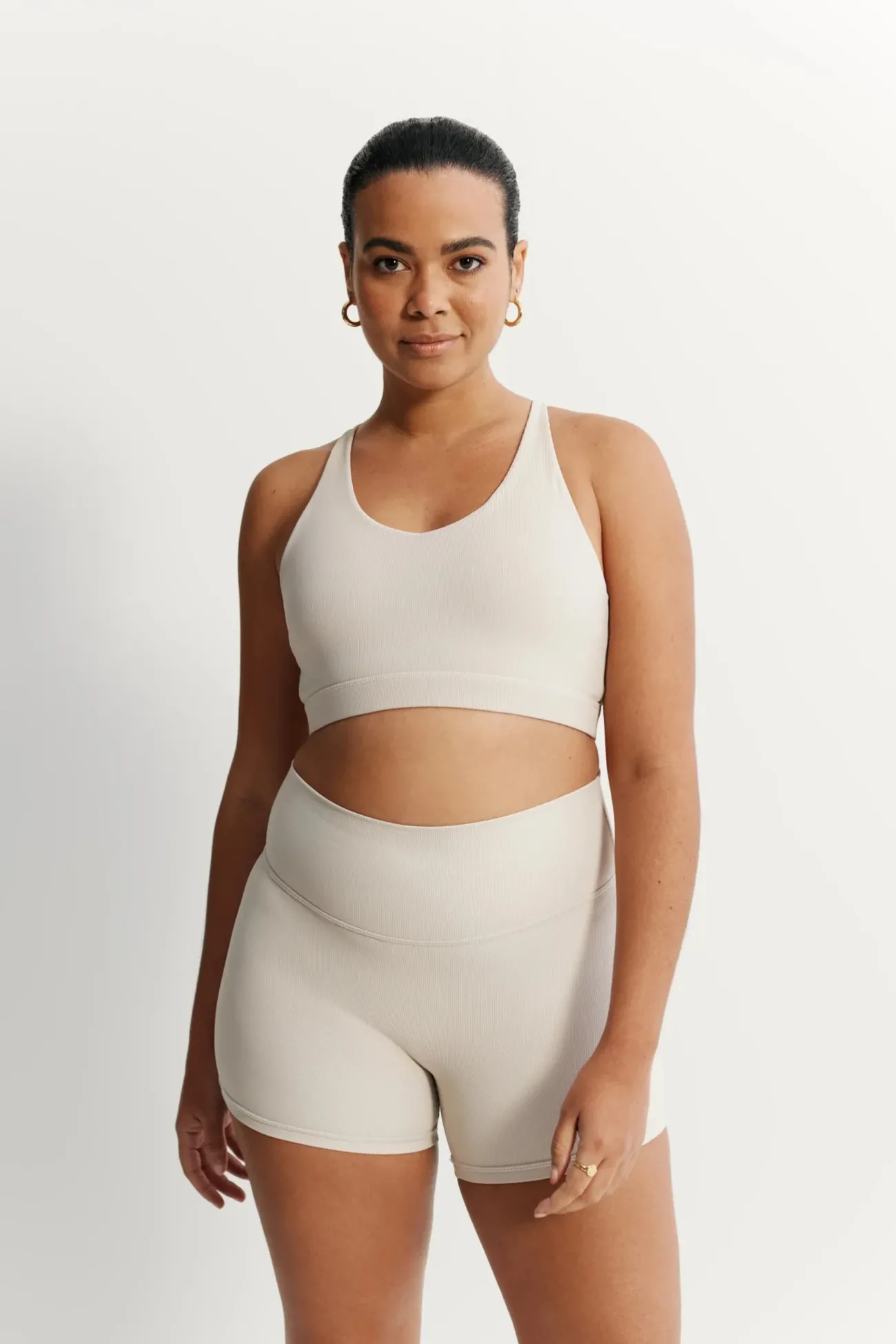 EcoRib Cross Back Sports Bra<ALL FENIX Sale