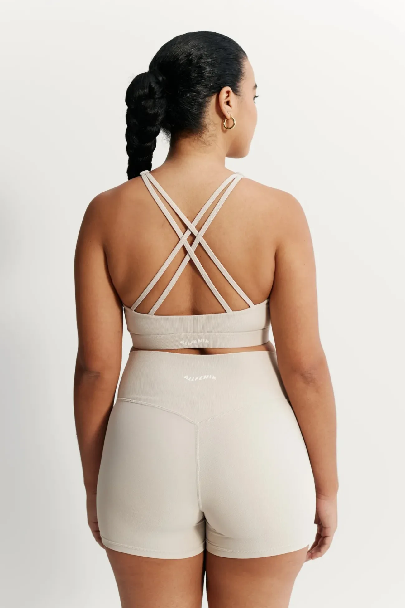 EcoRib Cross Back Sports Bra<ALL FENIX Sale