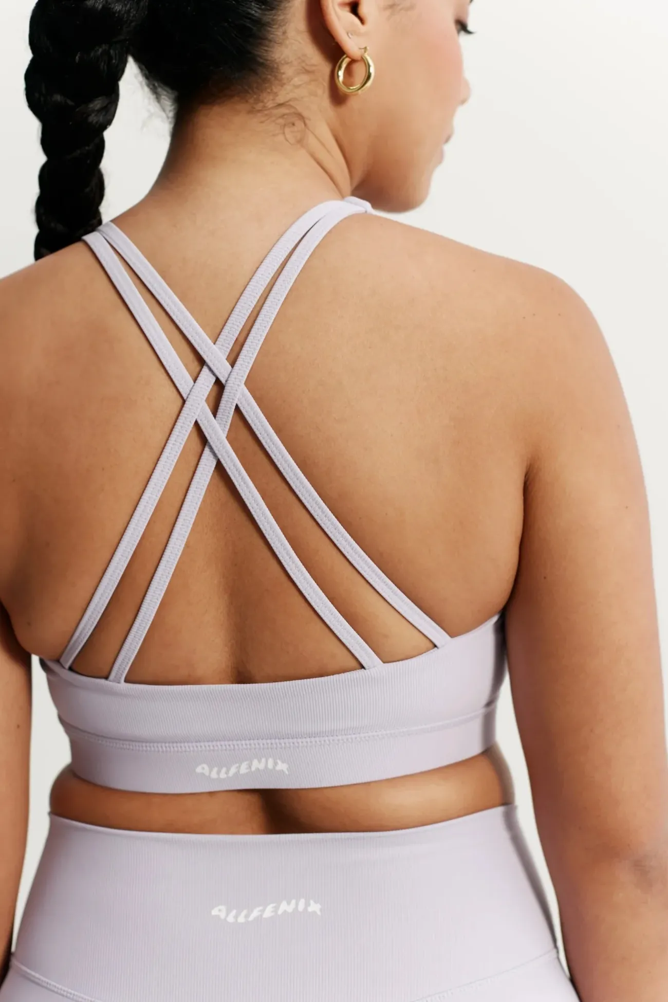 EcoRib Cross Back Sports Bra<ALL FENIX Best