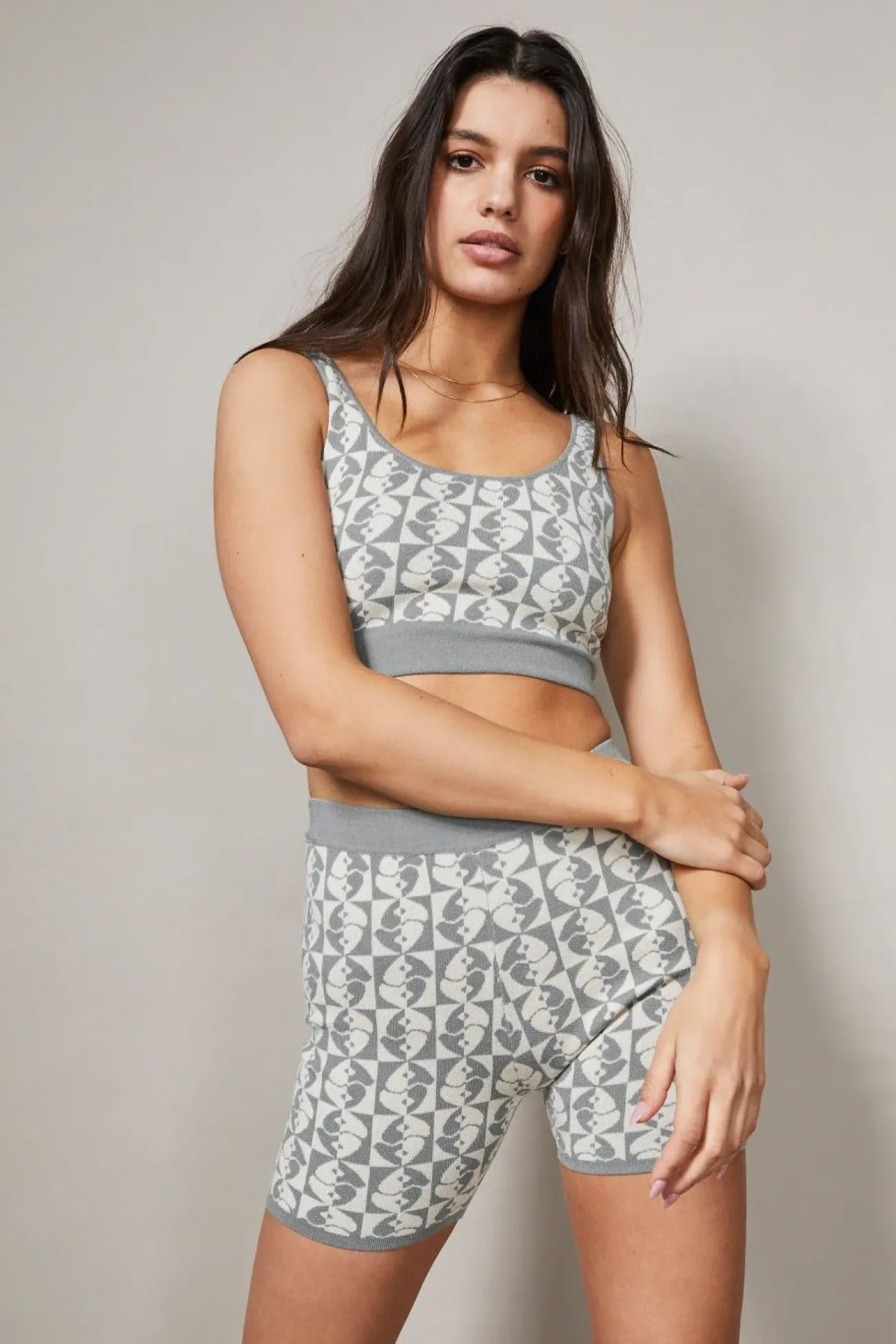 Jacquard Crop Top<ALL FENIX Best