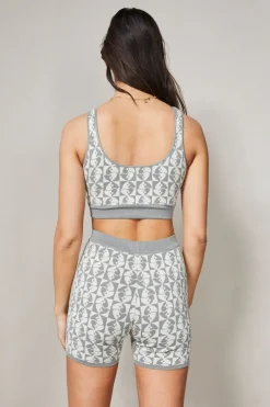 Jacquard Crop Top<ALL FENIX Best