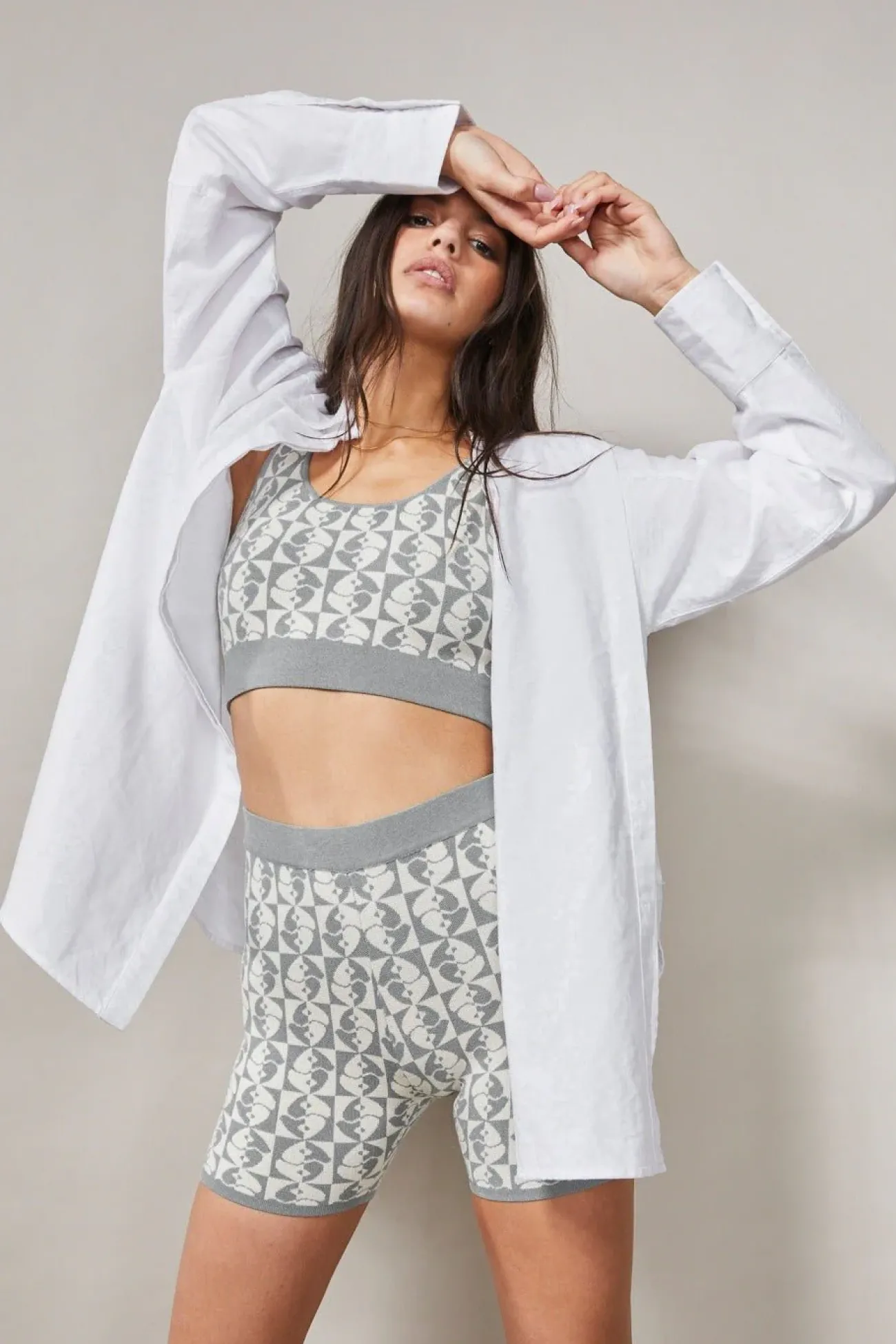 Jacquard Crop Top<ALL FENIX Best