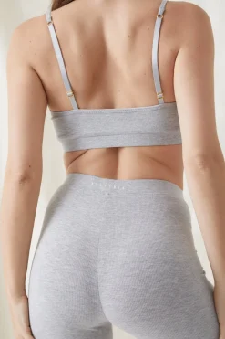 Rib Cotton Bralette<ALL FENIX Clearance
